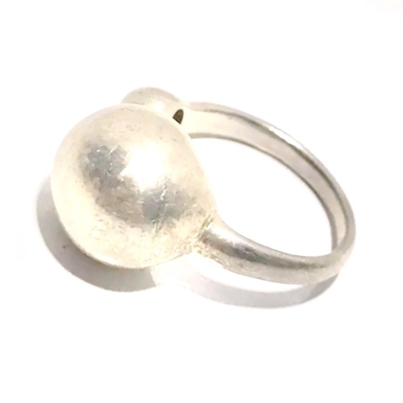 Silpada Vintage Rare Sterling Silver CZ Dome Ring - Picture 7 of 11